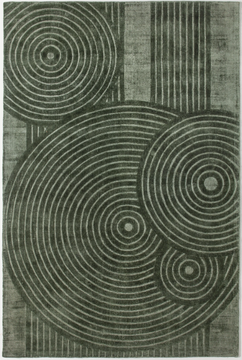 ZEN - Rectangular fabric rug with geometric shapes by SITAP Carpet Couture Italia - view 3